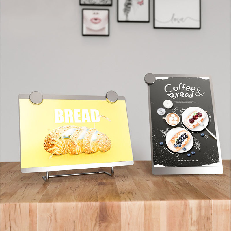 Desktop small blackboard message board magnetic whiteboard erasable vertical memo product price advertising display board