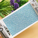 4mm car stickers Blue (504 PCs)