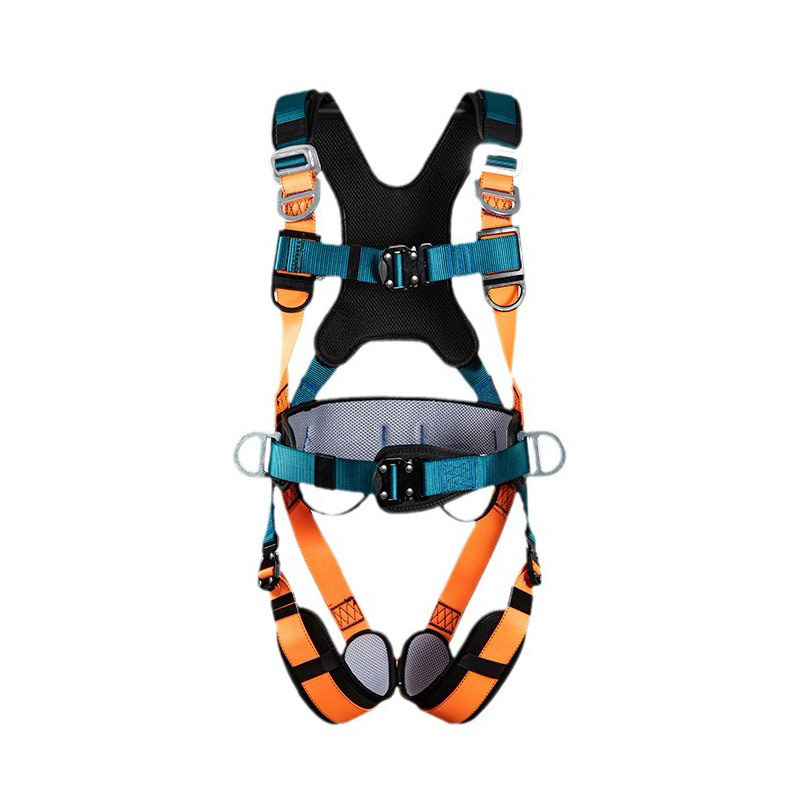 Cross-border and full-body five-point safety belt air conditioning installation speed buckle European-style anti-fall national standard safety belt