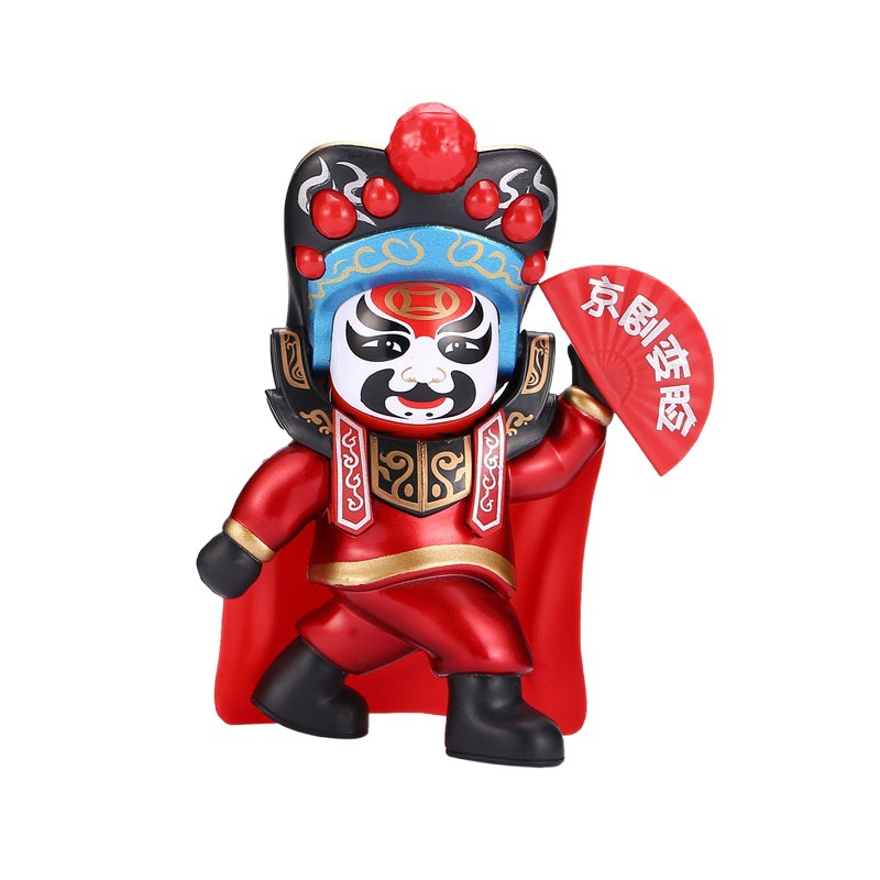 Sichuan Opera Face-changing Doll Chengdu Sichuan Opera Mask Peking Opera Doll Four Face-changing Toys for foreigners