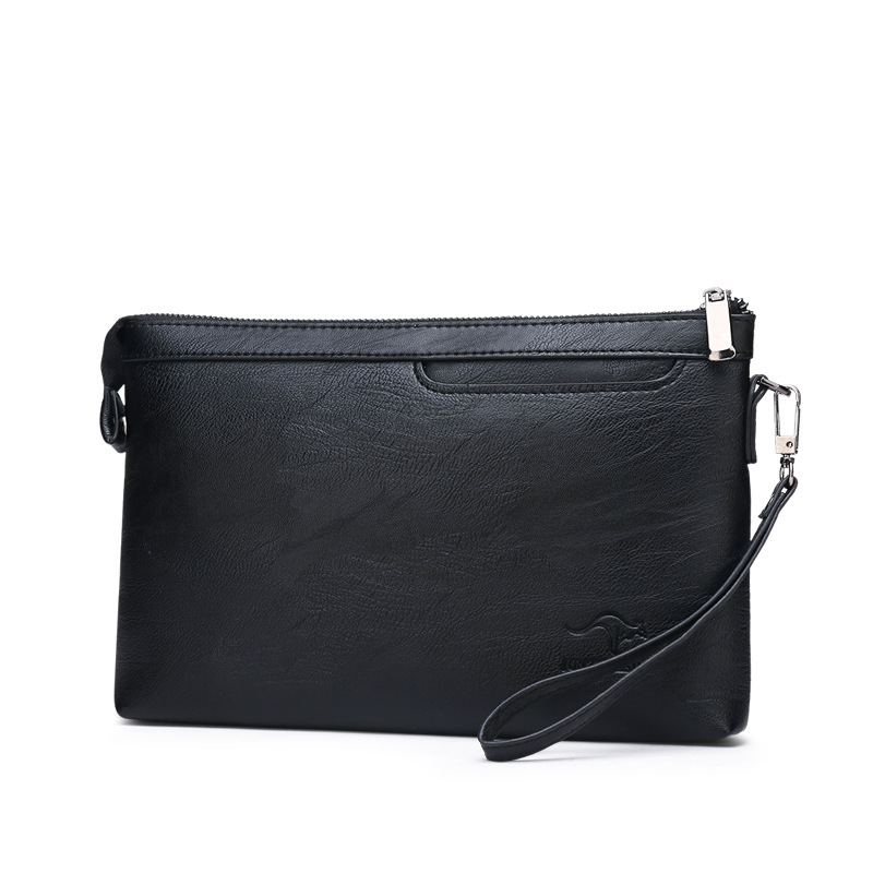 Men's handbags, men's bags, casual multifunctional men's soft clutch bags, envelope bags, mobile phone bags, clutch bags