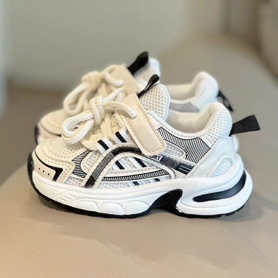 2024 Spring and Autumn New Children's sneaker Boys' Breathable Mesh Shoes Girls Baby Shoes Torre Shoes Wholesale