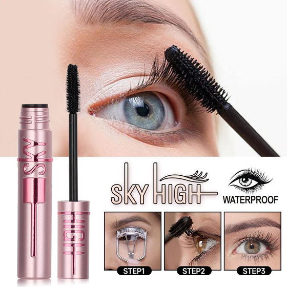 KISS BEAUTY cross-border foreign trade thick curling shaping non-blooming Waterproof Mascara Base Mascara