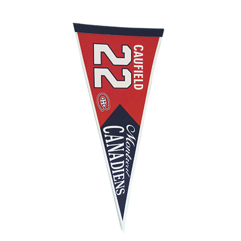 Colorful felt triangle flag outdoor camp tent flag advertising Wall flag colorful flag layout atmosphere felt decorative flag