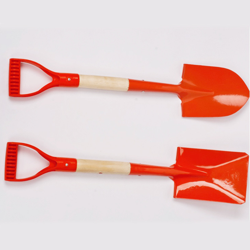 Factory wholesale gardening shovel outdoor tools vegetable planting pine soil shovel worker shovel manganese steel quenching colorful Xiuxiu shovel