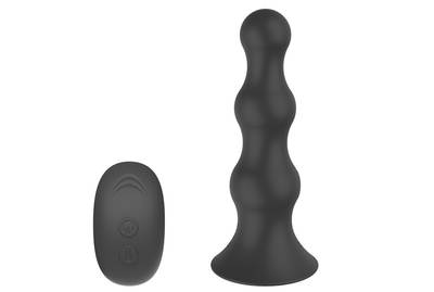 Wireless remote control vibration inflatable anal plug V back court Development sex toys // masturbation sex products