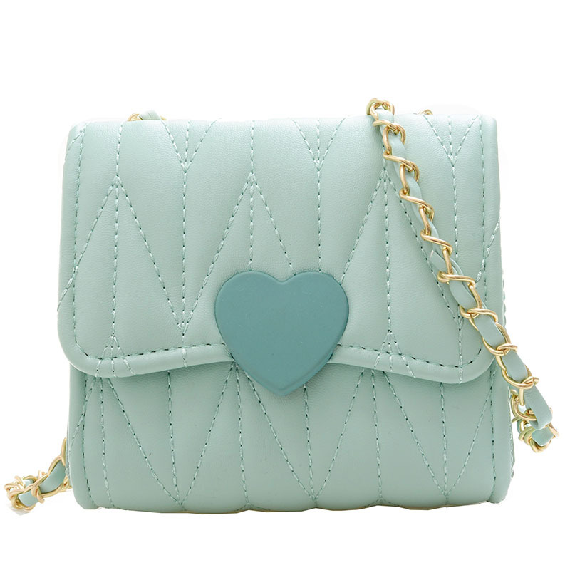 2021 New Little Girl Chain Bag Children's Crossbody Bag Cute Small Square Bag mini Korean Version Crossbody Bag