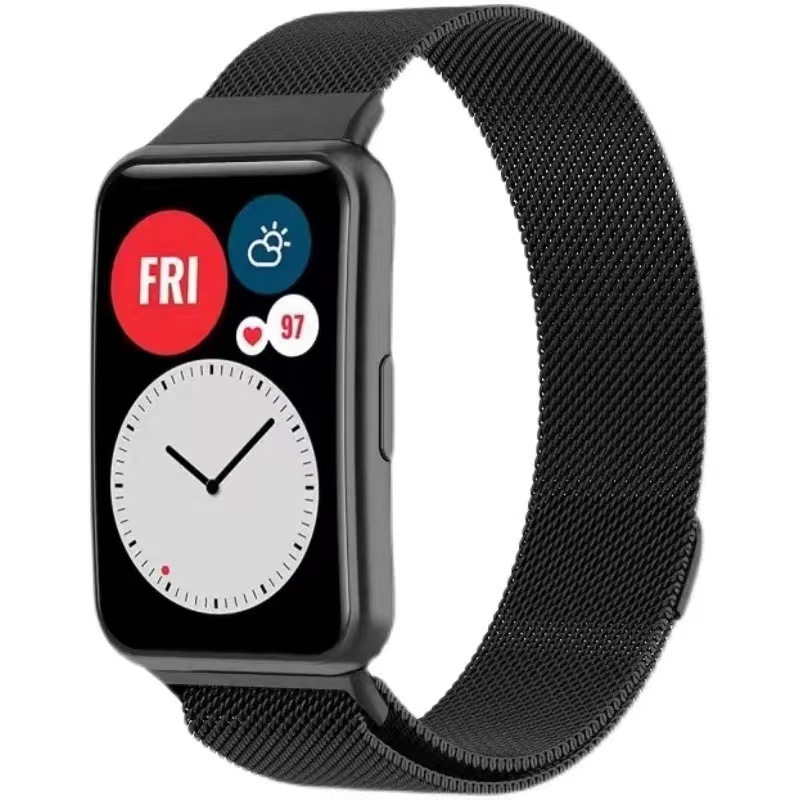 For Huawei Huawei watch Fit1 smart watch special Milan watch strap stainless steel metal steel belt