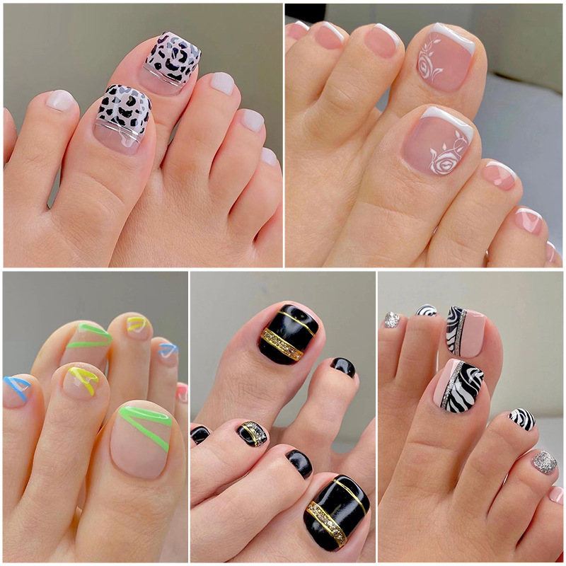 Wear nail nail nail patch wholesale collection nail removable cross-border fake nails false nails