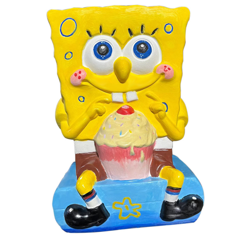 Internet celebrity drop-resistant vinyl graffiti plaster doll large white embryo children's handmade diy coloring painted stall wholesale