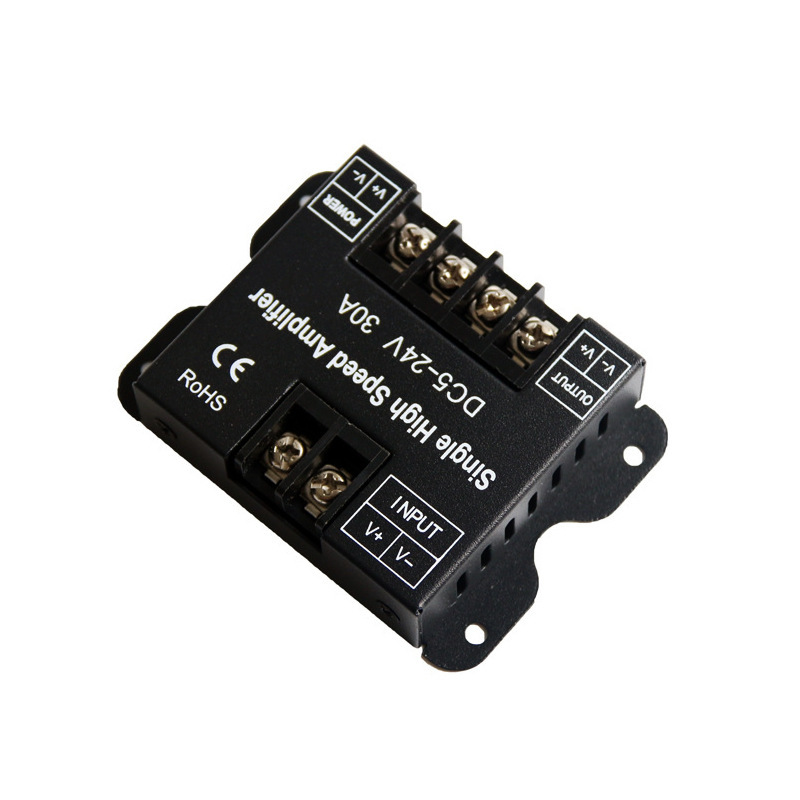 Amplifier 30a signal led power amplifier light strip smart lighting low voltage 12v monochrome lamp controller