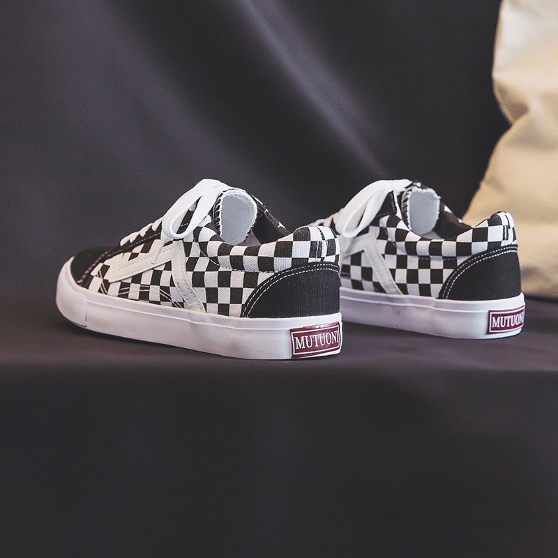 2022 New Vance Canvas Shoes Couple Casual Shoes National Fashion Autumn Women's Classic Retro chic Skateboard Shoes for Students