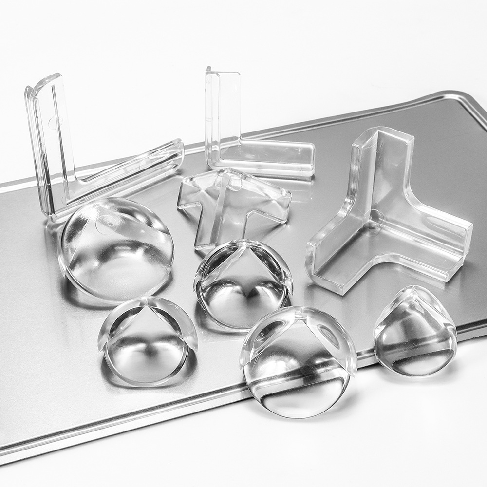 Source Factory Children's Transparent Anti-collision Corner Furniture Coffee Table Anti-collision Thickened Table Corner Anti-collision Corner