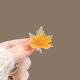 249 yellow maple leaf