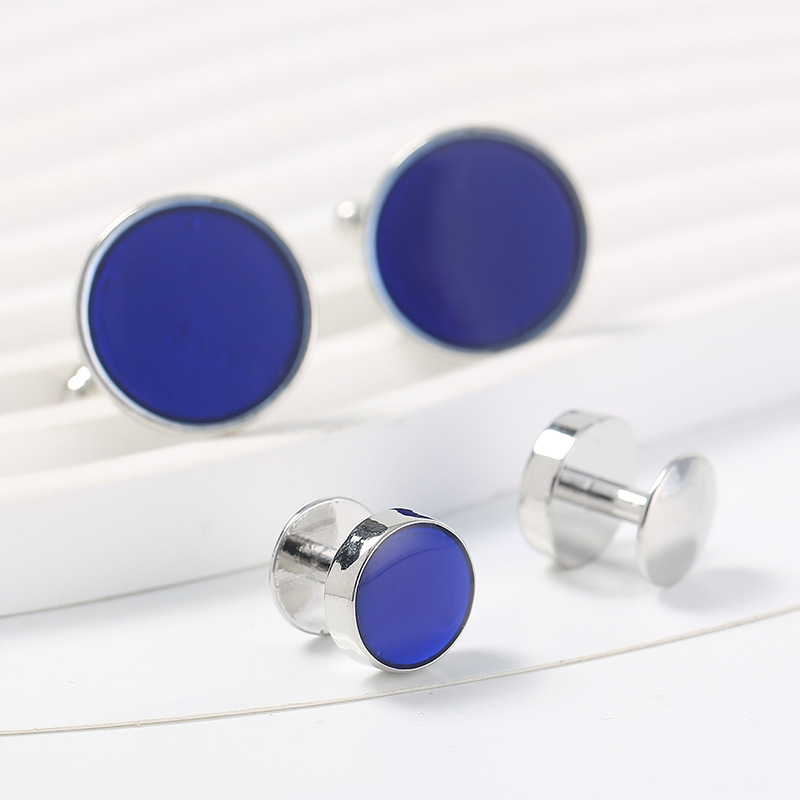 AliExpress Amazon New Black Paint cufflinks 8-piece Tuxedo French Shirt cufflinks cufflinks