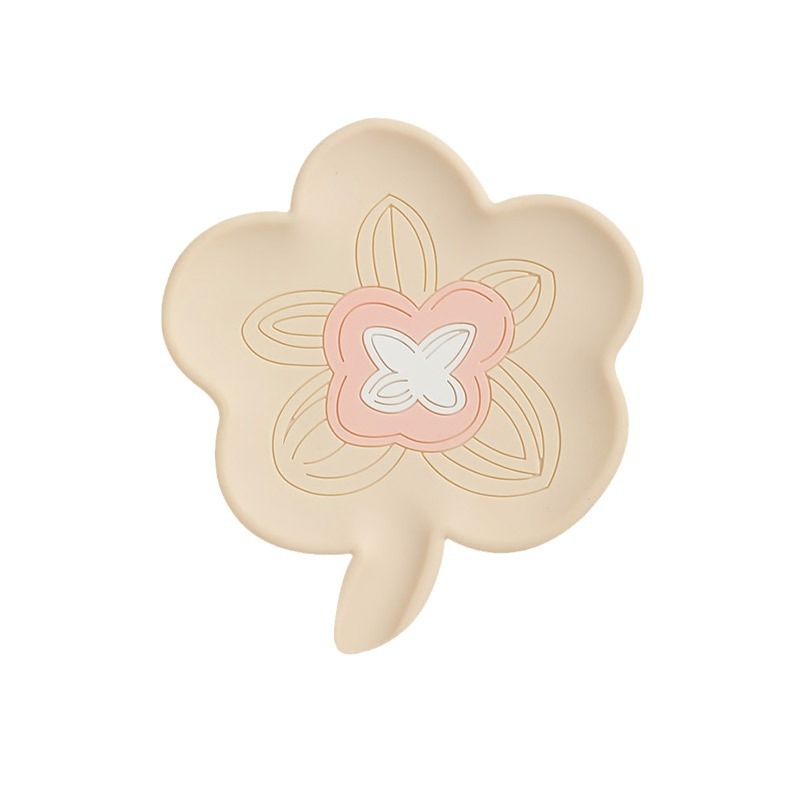 Silicone Soap Box Custom Petals Cute Soap Rack Draining Creative Underwear Fat Cover Household Bathroom High-end Box