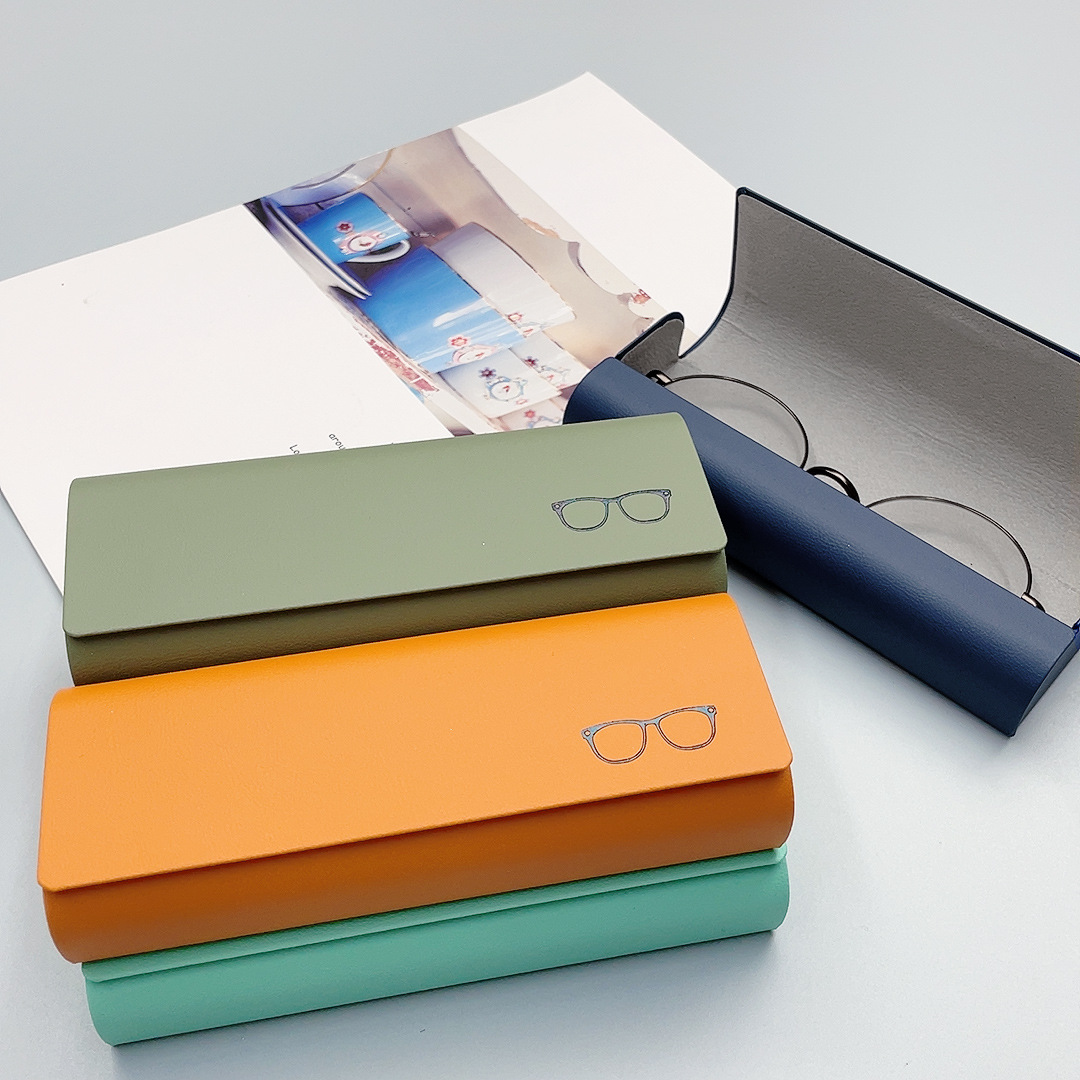 Glasses box new myopia glasses box high-end mirror box student iron box high-end sense high-value eye box wholesale