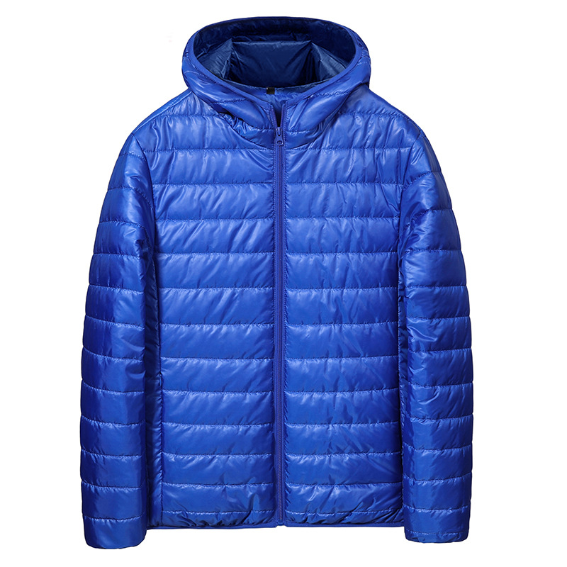 2023 foreign trade autumn and winter New coat men's down cotton-padded jacket short coat lightweight bread coat cotton-padded jacket men