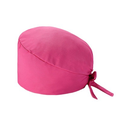 Surgical Cap Cotton Solid Color Nurse Operating Room Cap Chemotherapy Baotou Cap Dental Dental Doctor Cap Men and Women