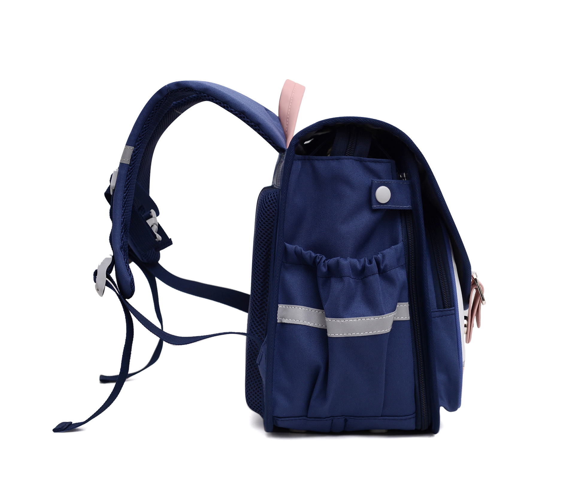 Schoolbag for Primary School Students Boys' and Girls' Horizontal Edition British Waterproof Backpack for First to Sixth Grades