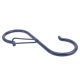 Windproof S-Hook Metal Hook Punch-Free Hook Wardrobe Bag Hat Anti-Drop Hook Windproof Storage