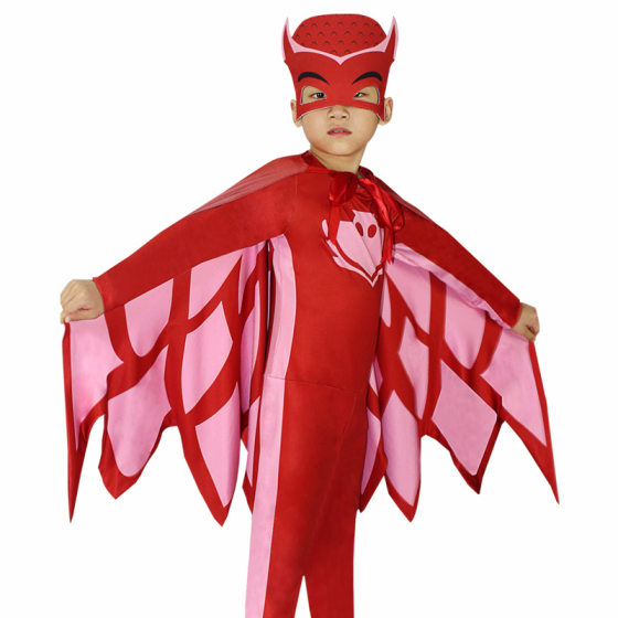 Pajamas Little Hero cosplay Jumpsuit Halloween Kids Performance Clothes