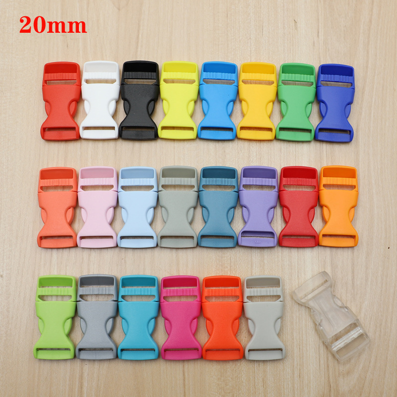 M034-20 Hualian buckle luggage accessories buckle plastic buckle pet buckle plastic backpack buckle buckle buckle 20mm