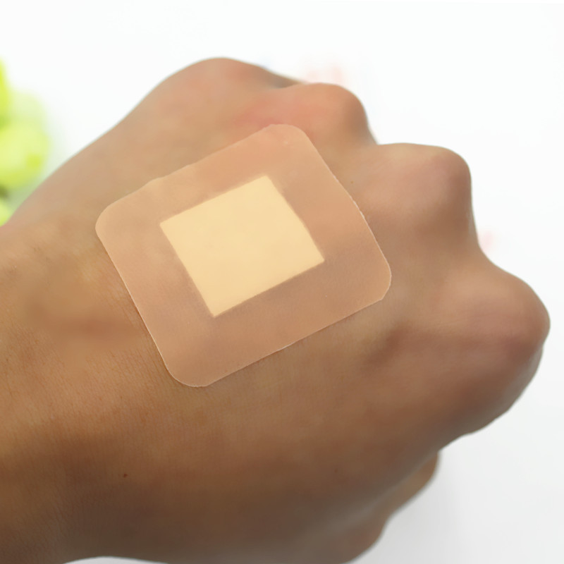 Factory wholesale skin color Square Band-Aid disposable protective PE band-aid microporous breathable paste 38*38mm