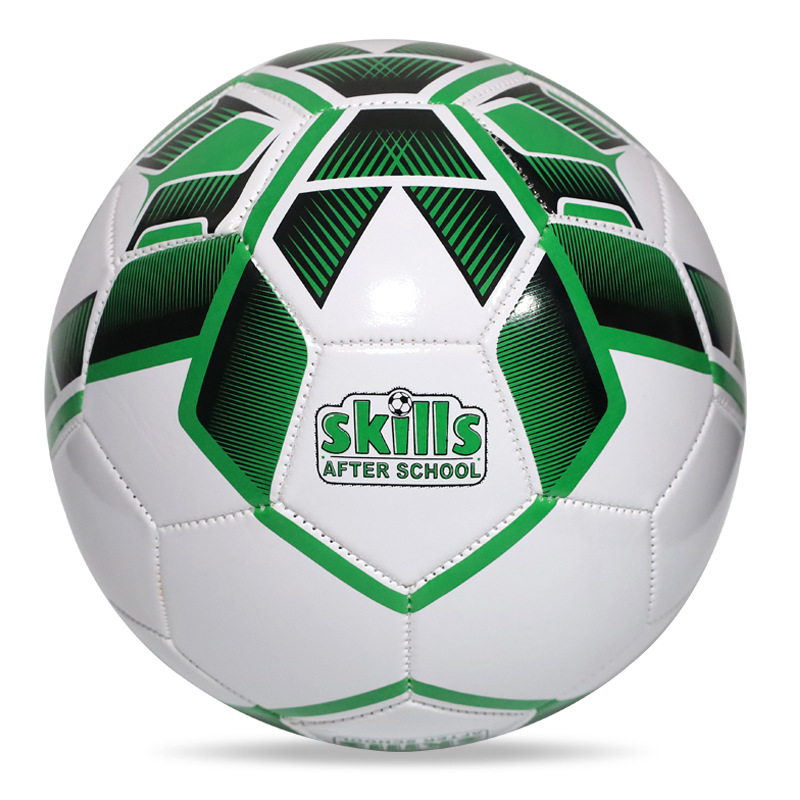 1.6mm mörkgrönt vit fotboll Image