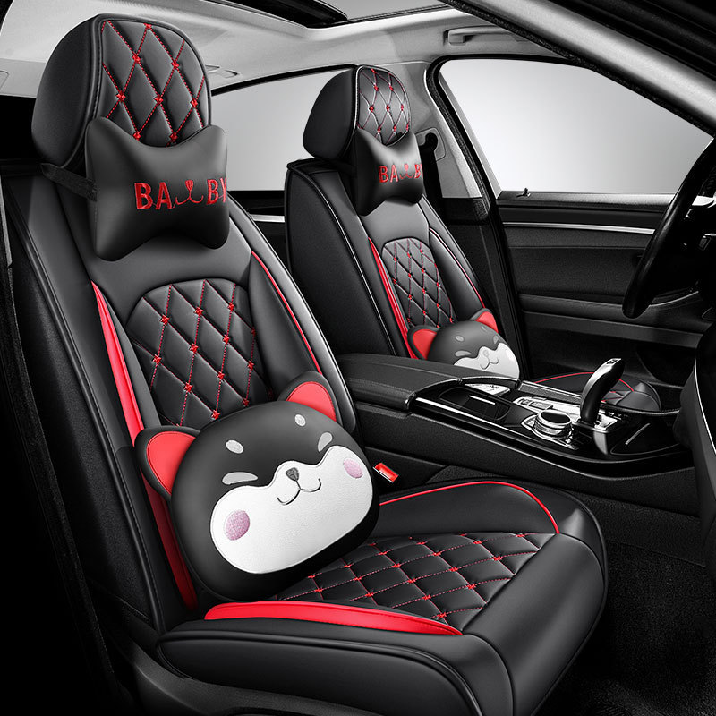 2022 New Crown all-inclusive full leather Diamond Four Seasons GM cushion seat cover supports a generation of hair
