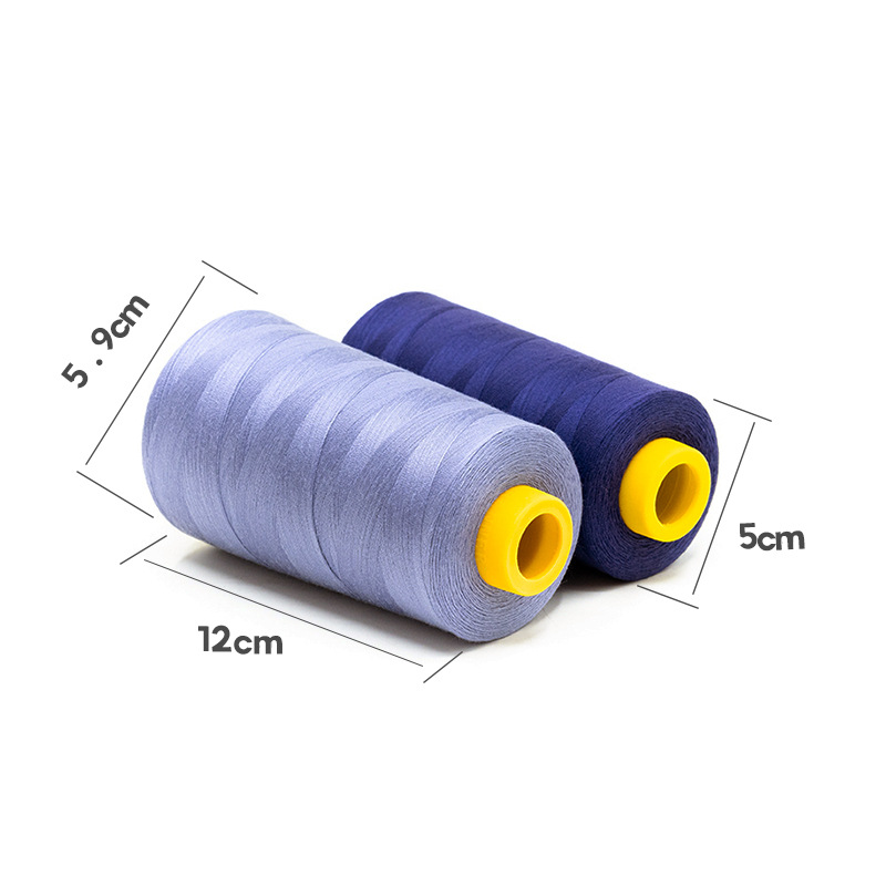 502 sewing thread ultra-thin thread 5000 yards sewing shirt thread thin fabric hemming polyester sewing machine thread 50s2