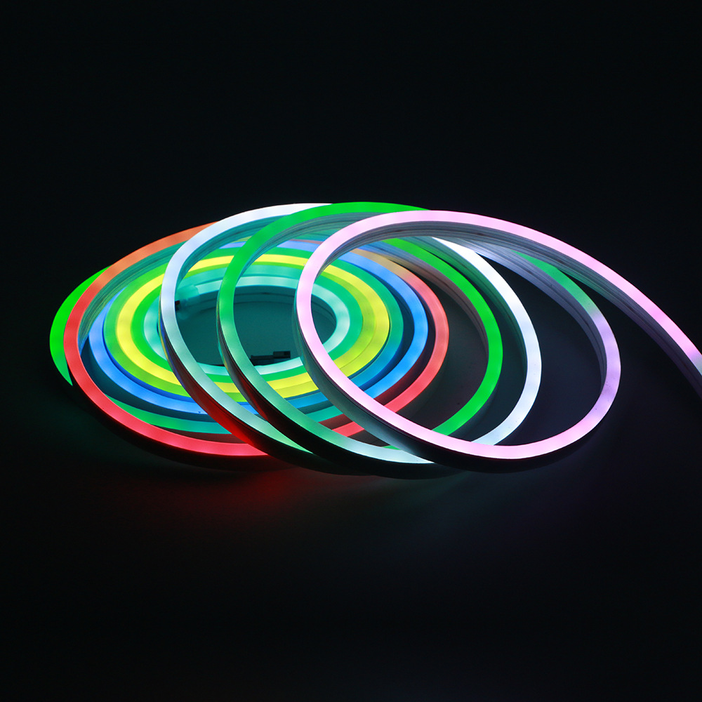 Neon Marquee with flexible running water light string rgb color changing outdoor waterproof atmosphere Light Magic led strip