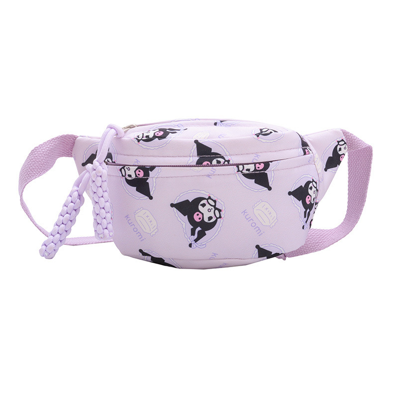 Korean Style Children's Chest Bag Cartoon Cute Crossbody Bag Boys' and Girls' Western Style Travel Waist Bag Kindergarten Baby Shoulder Bag