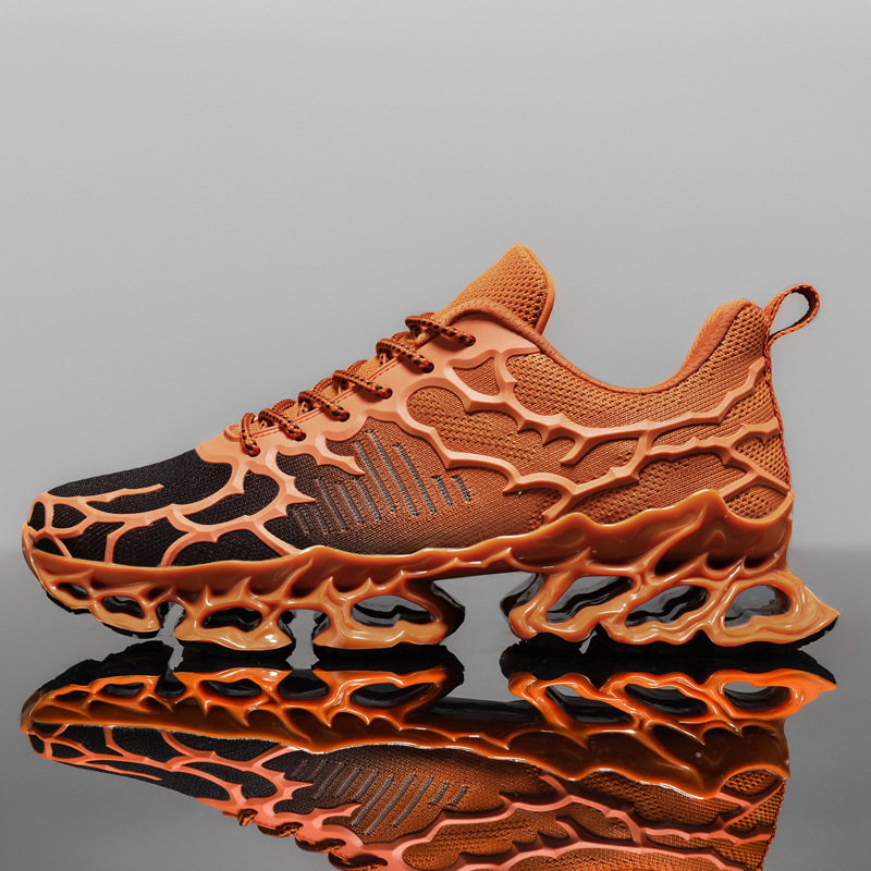 Cross-border Large Size 2022 Summer New Sports Shoes Male Students Casual Shoes Breathable Torre Shoes Drip Plastic Mesh Trendy Shoes
