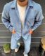 Cross-border New Men's Amazon AliExpress Men's Jacket Printed Plaid Shirt Men to Figure Production