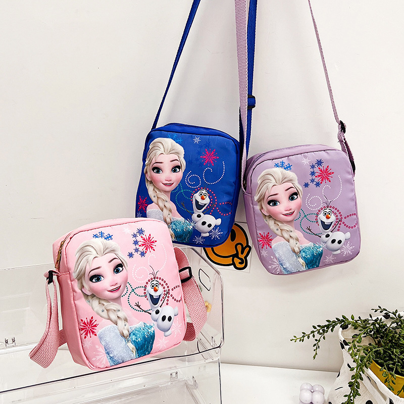 Frozen Children's Bag Female Baby Cute Princess Crossbody Bag Aisha Gift Live Wholesale Single Shoulder Mobile Phone Bag