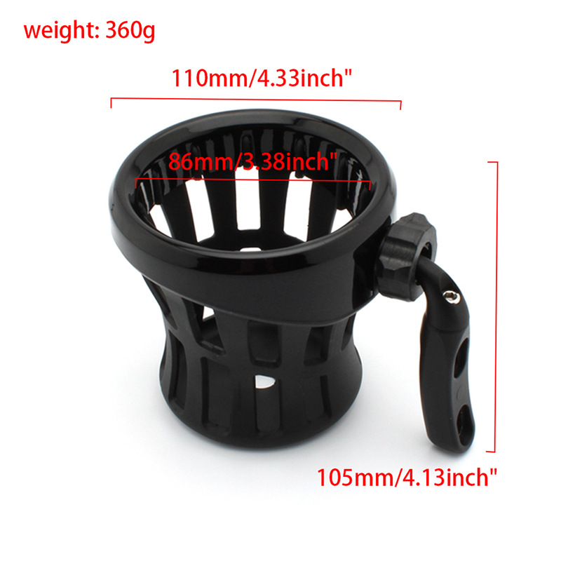 Motorcycle modification accessories drink cup holder suitable for Honda Gold Wing GL1800 Harley mesh basket cup holder