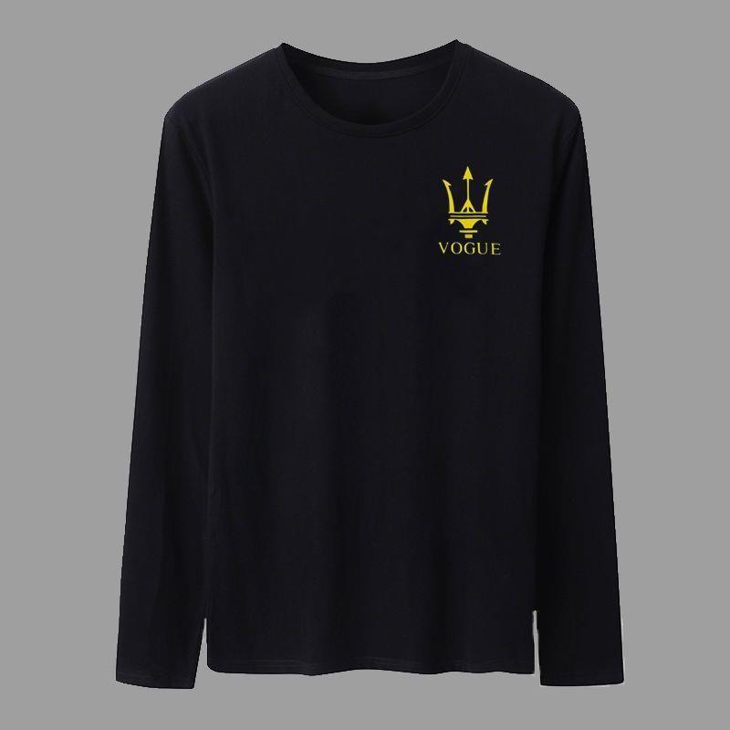 Autumn men's long sleeve T-shirt youth base shirt large size men's clothes T-shirt men's autumn clothes stall 5 yuan