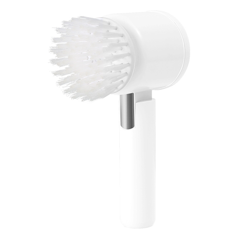 Electric Cleaning Brush Household Handheld Kitchen Bathroom Tile Cleaning Multifunctional Brush Pot Artifact Long Handle Dishwasher