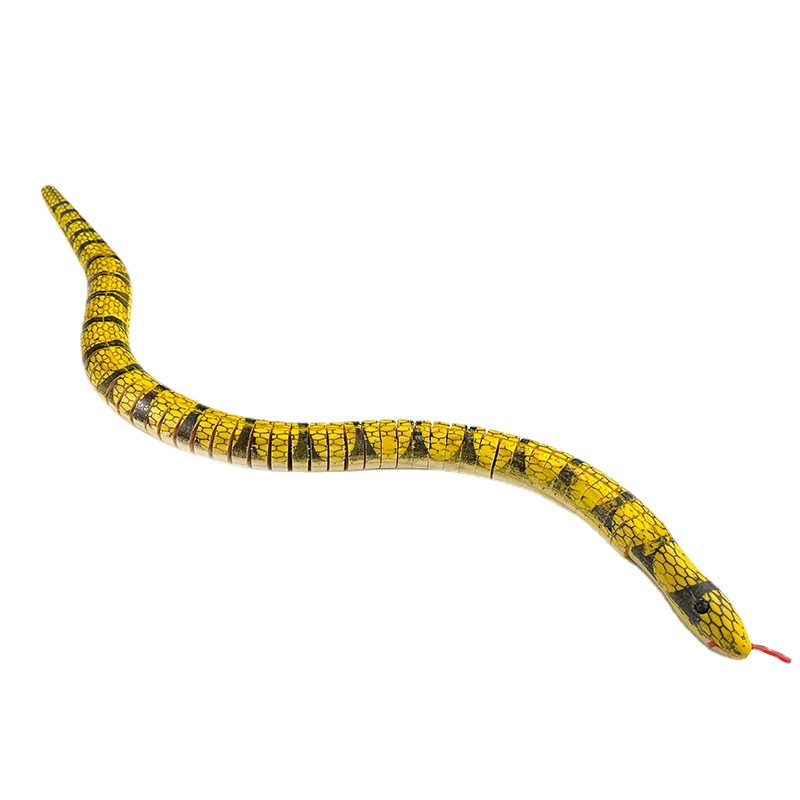 Wooden Toys Snake Simulation Children's Tricky Wooden Snake Scenic Spot Stall Hot Selling Crafts Ornaments Toys Wooden Snake