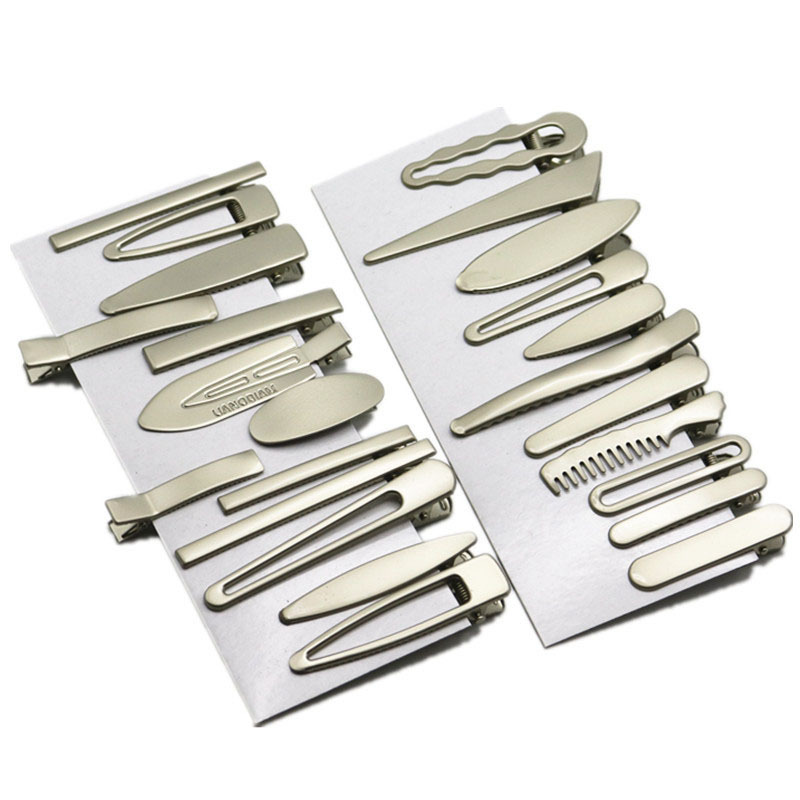 Y2g hairpin metal sweet cool bangs hairpin makeup hair accessories forehead broken hairpin simple clip 2023 new female