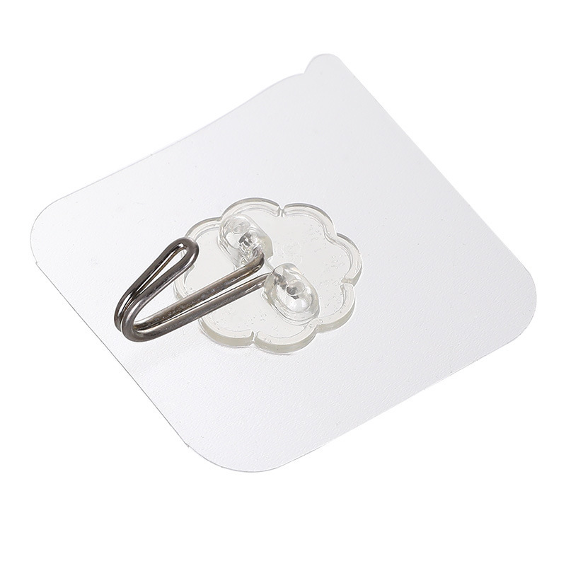 Taobao original transparent hook sticky hook strong seamless sticky hook wall hook self-adhesive hook dormitory nail-free hook