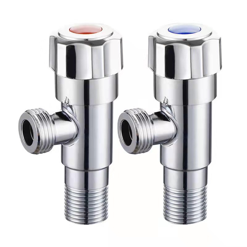Factory wholesale project special triangle valve universal hot and cold angle valve water heater toilet switch valve household stop