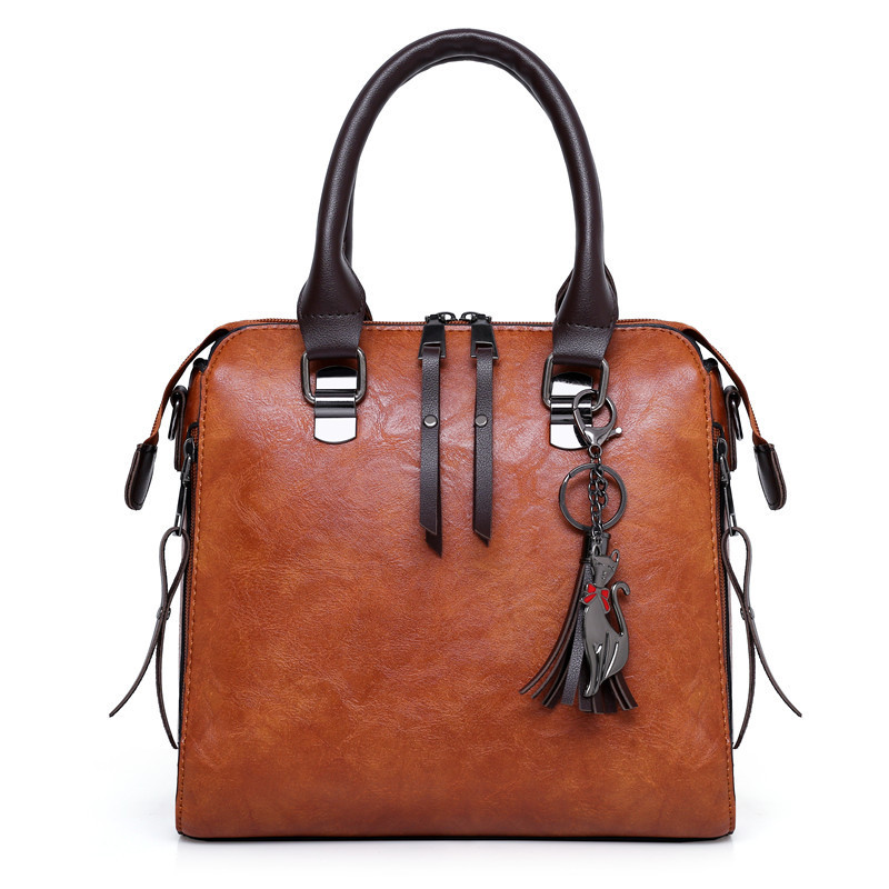 Cross-border 2023 new women's European and American fashion messenger bag large capacity four-piece retro shoulder handbag
