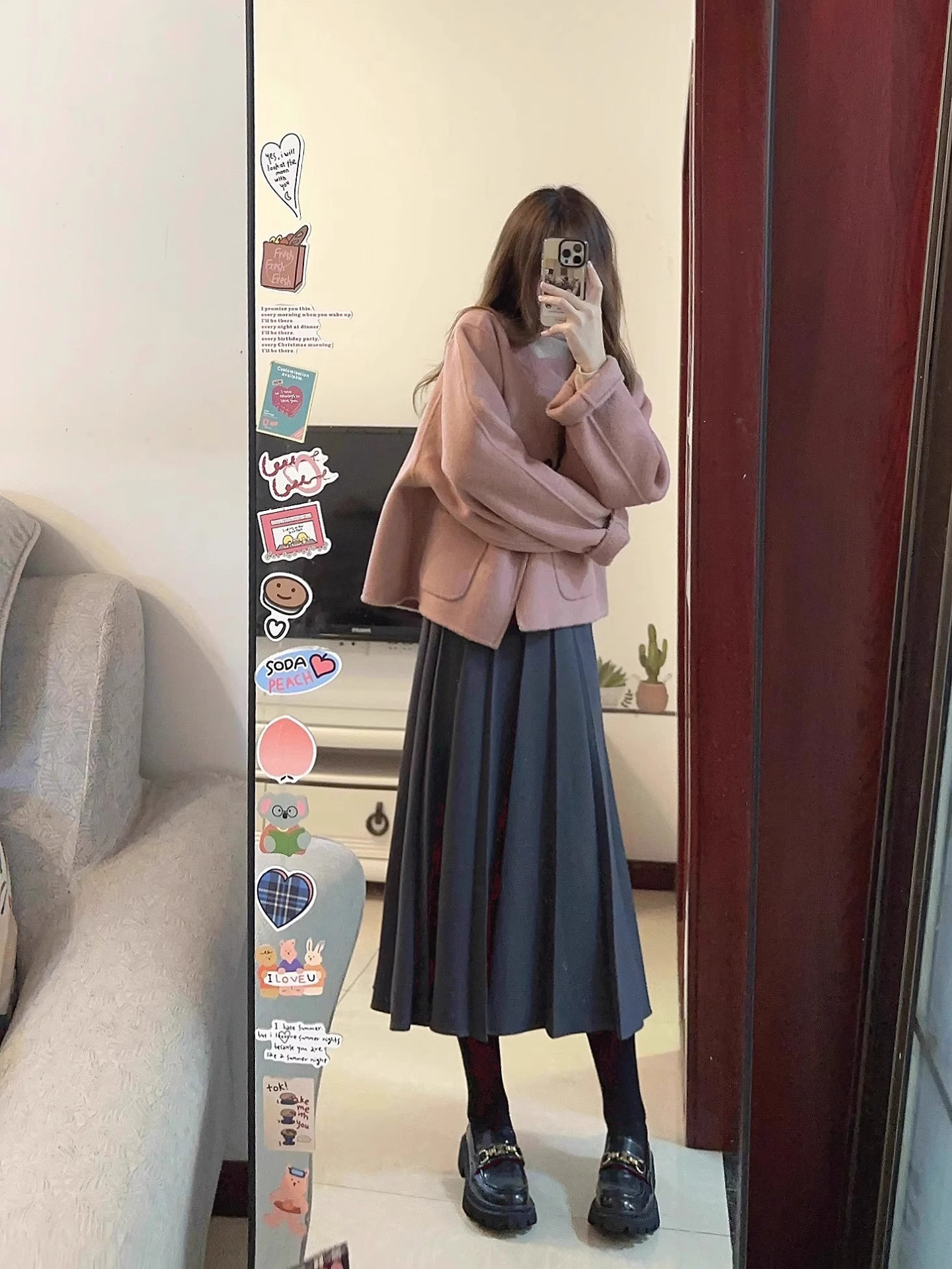 2024 autumn and winter New  style short coat women's unique super nice high-end sense small Korean style popular Woolen_voghion.com