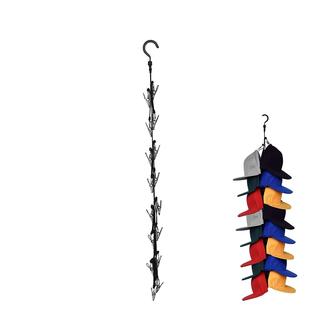 Wardrobe coat rack nail-free lanyard hat storage rack wardrobe simple hanging dormitory storage hook