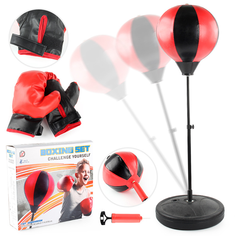 Factory Desktop Boxing Training Ball with Chassis Vent Ball Home Boxing Batting Fitness Equipment Boxing Sports Toys