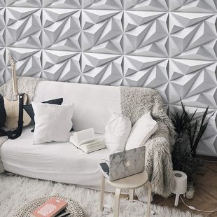 PVC three-dimensional board background wall stickers wall panels direct selling wall panels 3d three-dimensional wall stickers concave-convex embossed wall panels