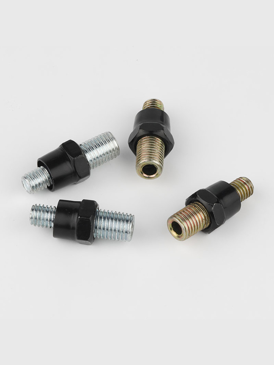 Suitable for motorcycle accessories rearview mirror fixed screw adapter height adapter double screw head Mirror 8mm
