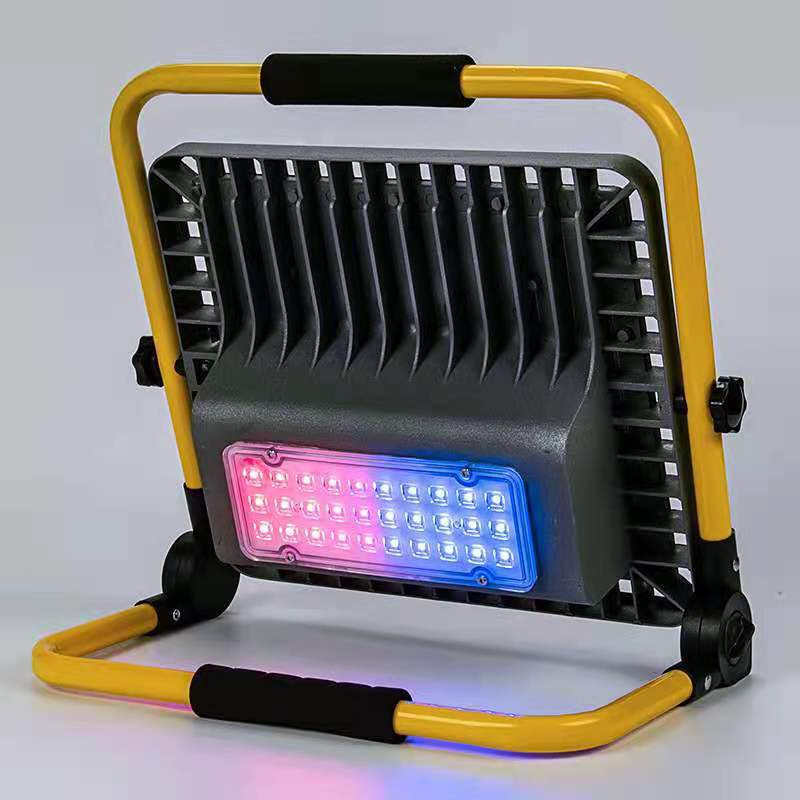 Outdoor construction site emergency charging Light led stall night market light portable charging flood light camping light camping light